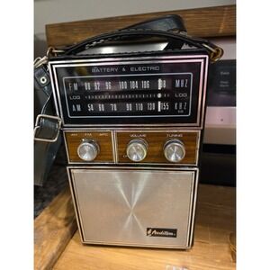 Vintage‎ Audition Portable Radio Tested & Working